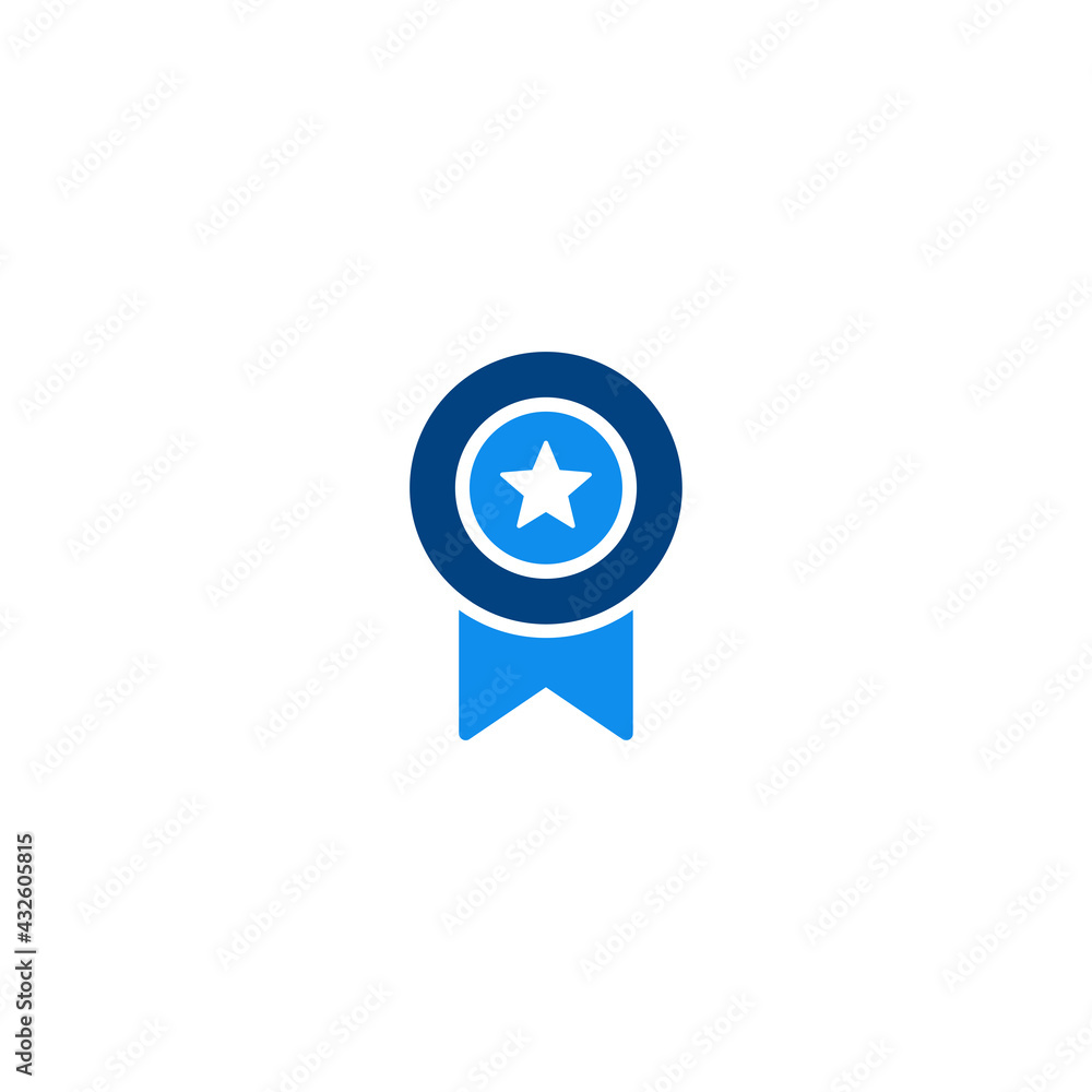 Poster medal icon vector for computer, web and mobile app