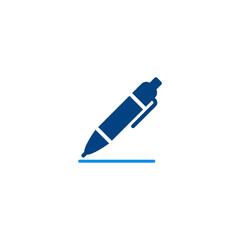 Pen icon vector for computer, web and mobile app 