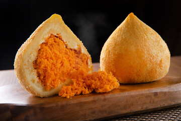 Chicken drumstick, typical Brazilian snack