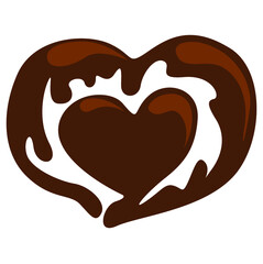 heart shaped chocolate