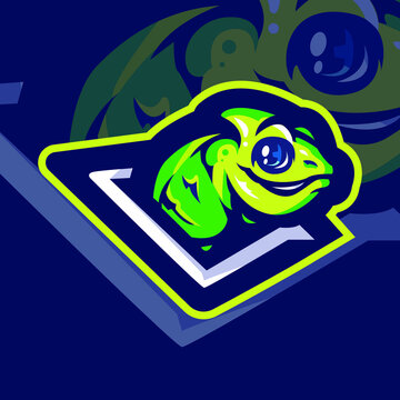 Chameleon E sport logo Team
