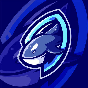 Whale  E sport logo Team