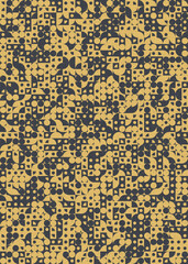 Abstract Geometric Pattern generative computational art illustration