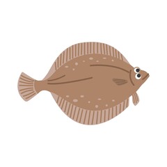 カレイのイラスト