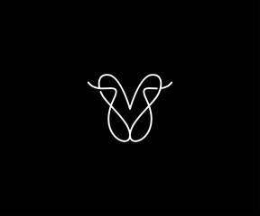 Heart logo icon vector illustration