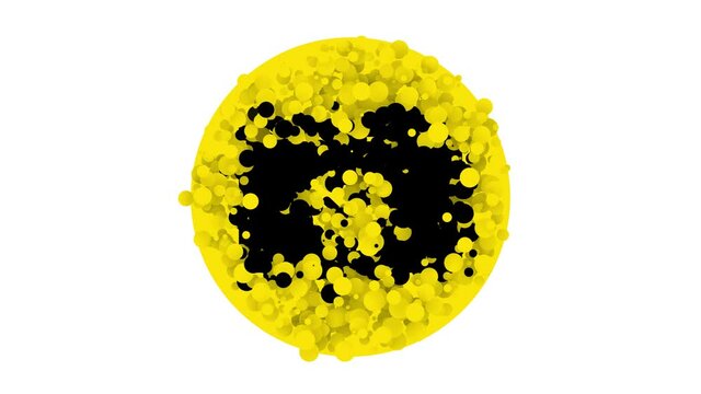 Black Secure your site with HTTPS, SSL icon isolated on white background. Internet communication protocol. 4K Video motion graphic animation