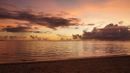 Fototapeta premium Sunset beach