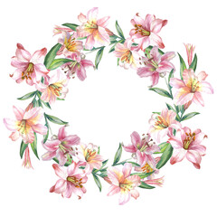 flowers wreath