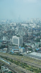 The scenery of a big city