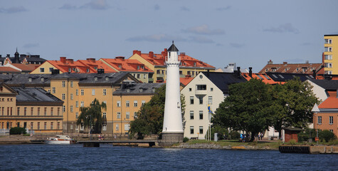 Obraz premium Karlskrona Sweden. The city of Karlskrona is spread over 30 islands in the eastern part of Blekinge archipelago, here are pictures of my trip there 