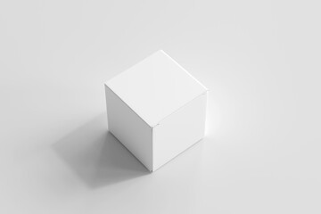 Fototapeta premium Isolated Product Packaging Box 3D Rendering