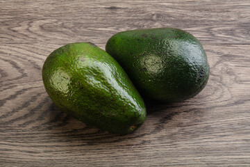 Fresh ripe avocado for cooking