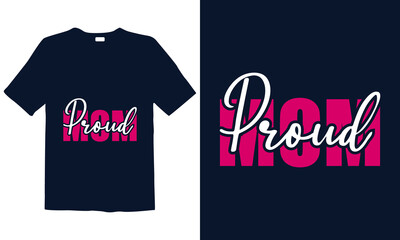 Fototapeta premium Mother's Day T-shirt Design for mug, poster, t-shirt, label, or wall art.