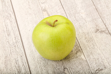 Ripe and sweet green apple