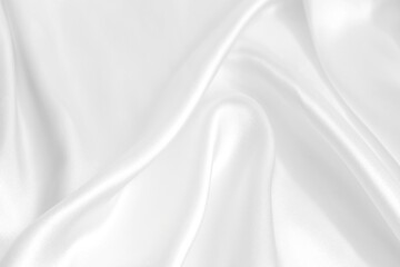 white silk background