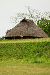 日本の遺跡の竪穴住居