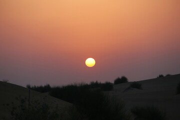 Sunset in the Desert (UAE)