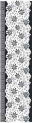 flower and leaf with border design for fabric print, texture, tile use