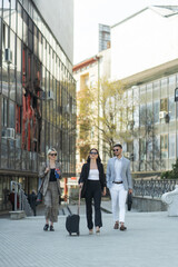 Boss and her assistents