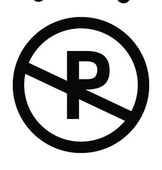 Obraz premium No Parking