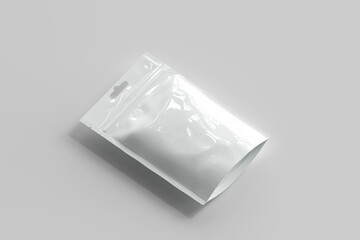 Foil Product Packaging 3D Rendering