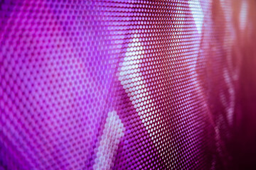 Fototapeta premium CloseUp LED blurred screen. LED soft focus background. abstract background ideal for design.