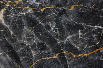 Gold and white Patterned natural of dark gray marble (Gold Russia) texture for product design. abstract background.