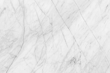 Obraz premium Dark gray pattern of white marble texture for interior or product design. Abstract light background.