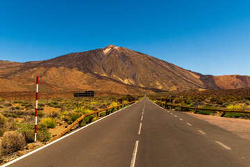Paisaje en el Parque Nacional del Teide