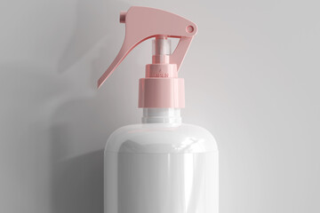 Isolated Cosmetic Spray Bottle 3D Rendering