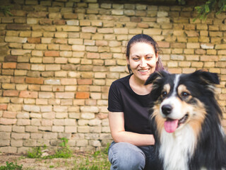 Dog is woman best friend