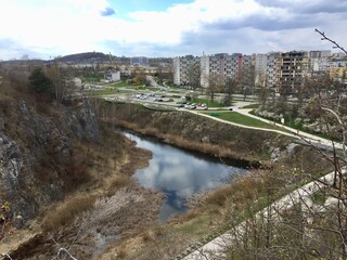 bridge over the river