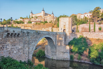 Toledo city in the daytime, Spain