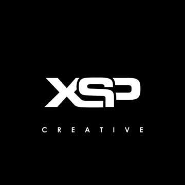 XSP Letter Initial Logo Design Template Vector Illustration