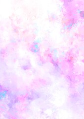 幻想的な水彩ピンクのテクスチャ背景