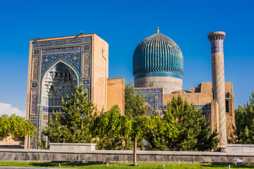 Guri Amir, a mausoleum of the Asian conqueror Timur in Samarkand