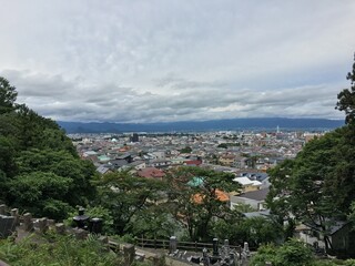 Fototapeta premium 会津 飯盛山 白虎隊