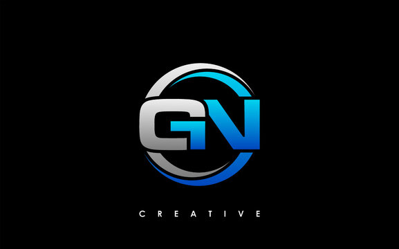 GN Letter logo icon design template elements - stock vector 2554406 |  Crushpixel