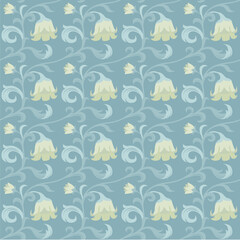 flower seamless pattern vector design