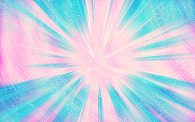 gradint blue   and  pink   with   white glitter   background