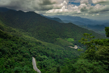 mountain road in kerala wayanad