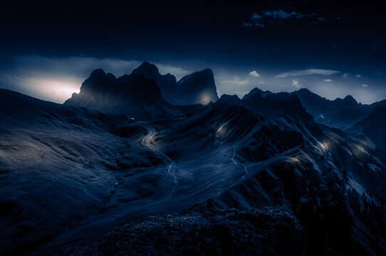 Dolomites Val Di Fassa, Italy