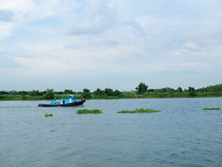 Fototapeta premium River and Boat