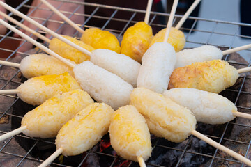 Grilled Sticky Rice