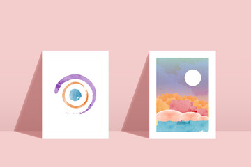 minimalist wall art design. Simple and clean wall art or poster ready to print. Wall frame, art or poster for bed room, living room, lawn and office decor