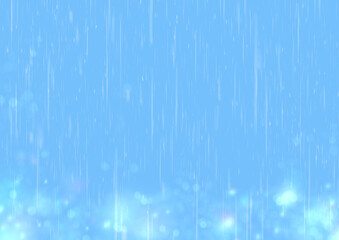 Fantastic and beautiful rain background