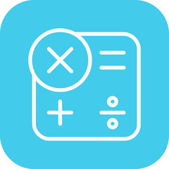 Obraz premium Math icon