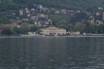 villa olmo como view from the lake