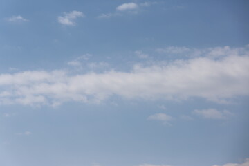 blue sky with clouds