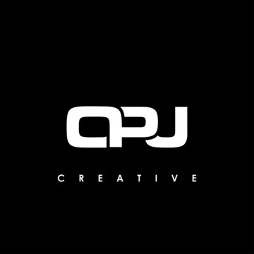 OPJ Letter Initial Logo Design Template Vector Illustration